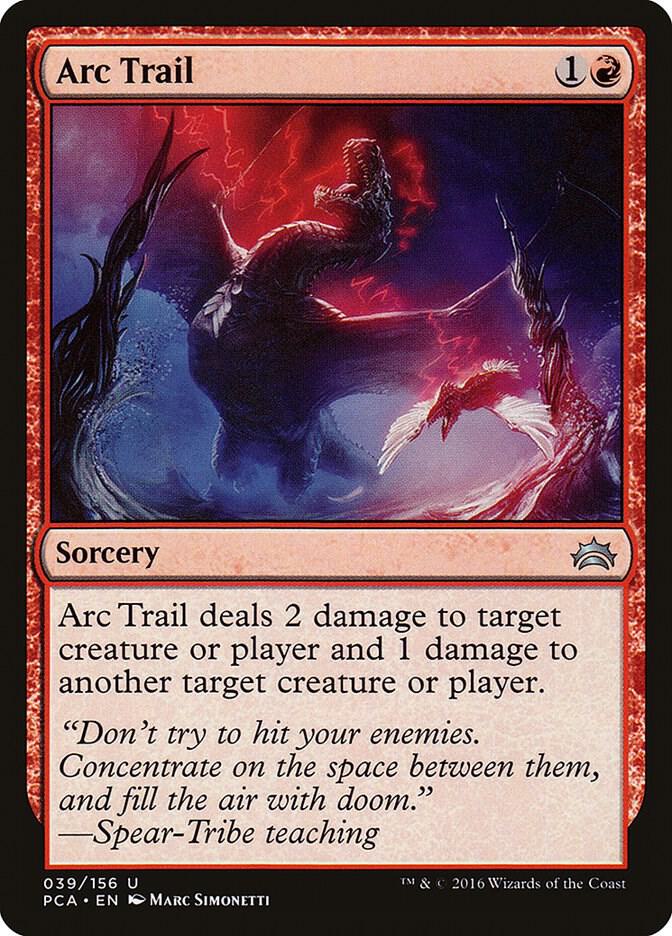 Arc Trail 39 card from Planechase Anthology