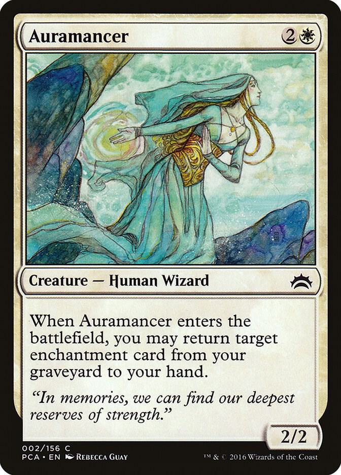 Auramancer 2 card from Planechase Anthology