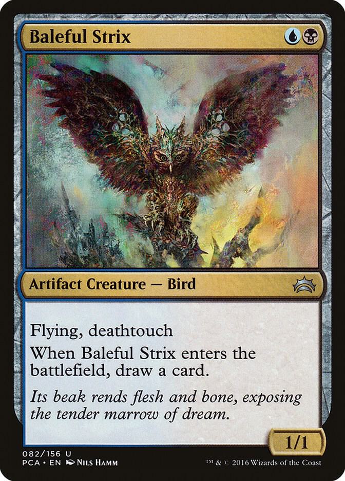 Baleful Strix 82 card from Planechase Anthology