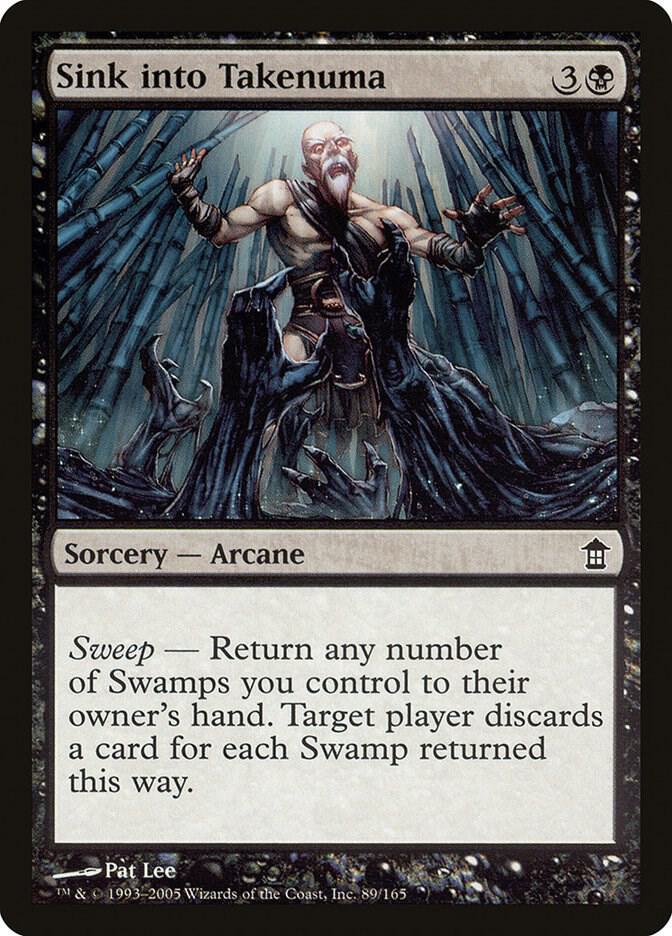 Sink into Takenuma 89 card from Saviors of Kamigawa