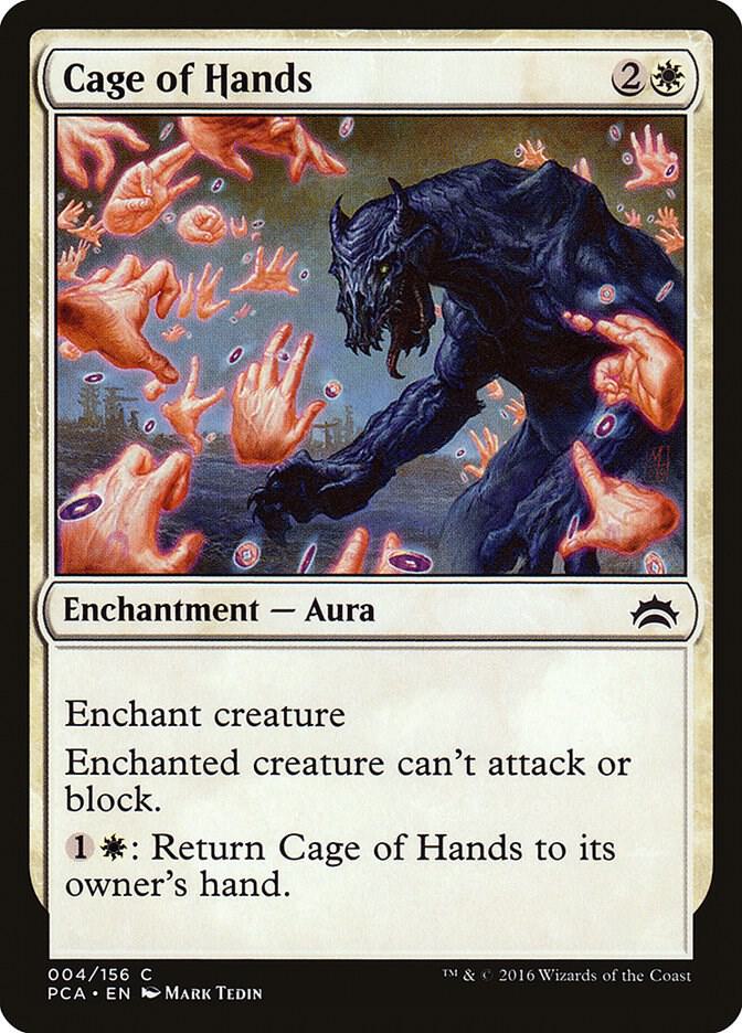 Cage of Hands 4 card from Planechase Anthology