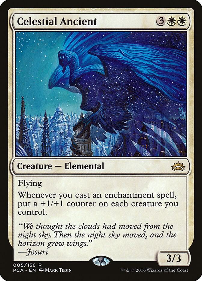 Celestial Ancient 5 card from Planechase Anthology