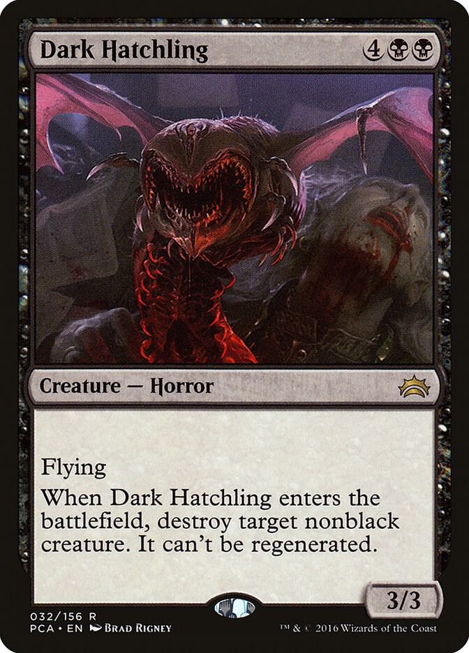 Dark Hatchling 32 card from Planechase Anthology
