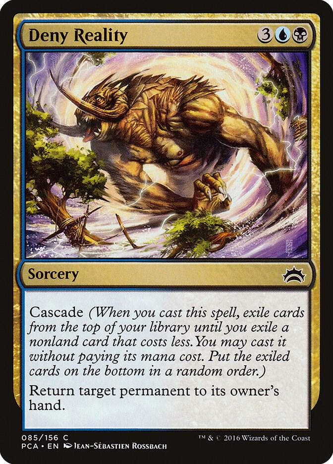Deny Reality 85 card from Planechase Anthology