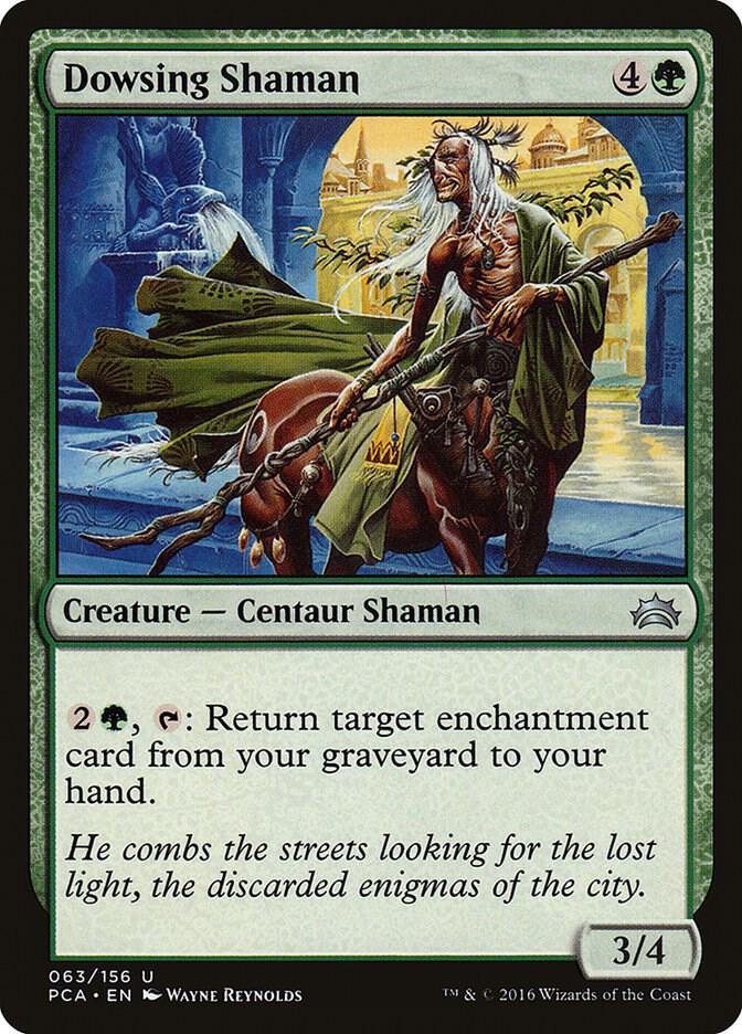 Dowsing Shaman 63 card from Planechase Anthology