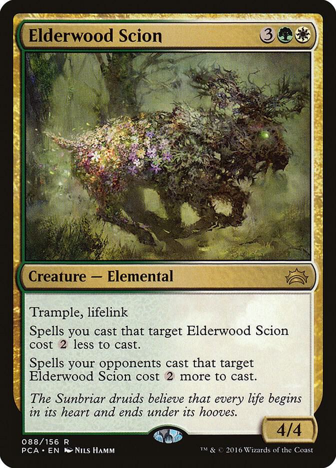 Elderwood Scion 88 card from Planechase Anthology