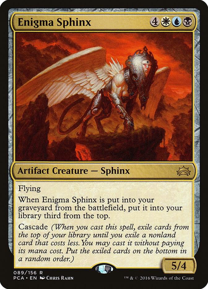 Enigma Sphinx 89 card from Planechase Anthology