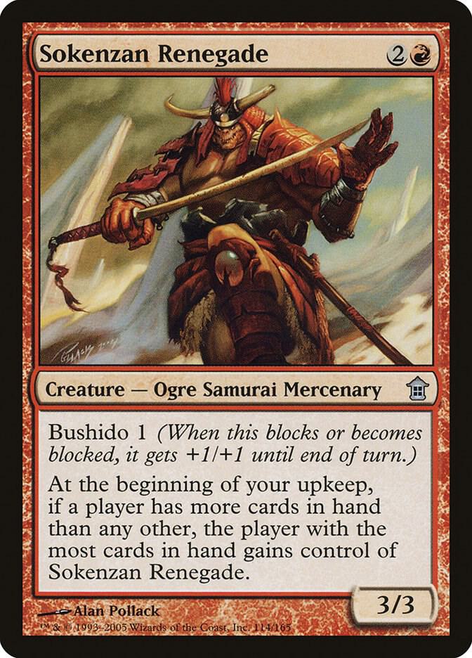 Sokenzan Renegade 114 card from Saviors of Kamigawa