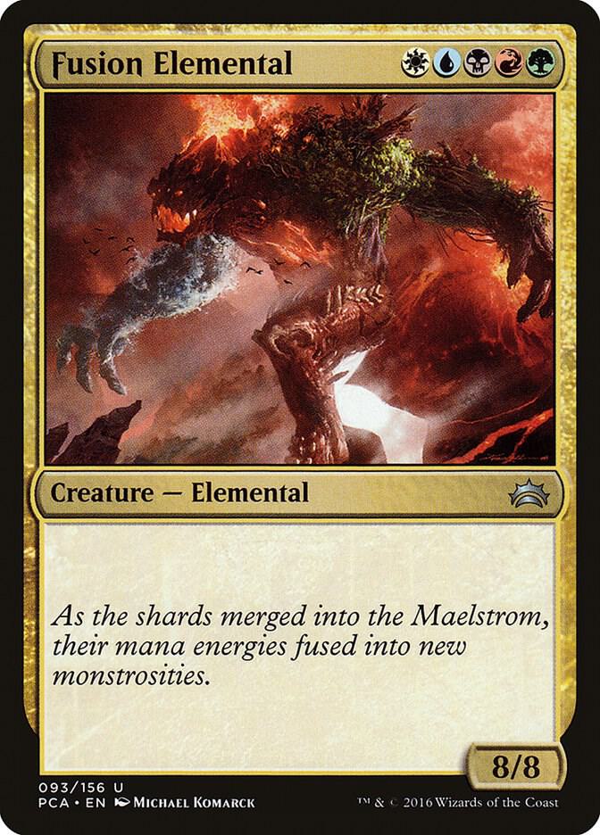 Fusion Elemental 93 card from Planechase Anthology