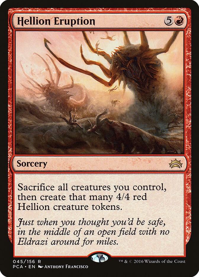 Hellion Eruption 45 card from Planechase Anthology