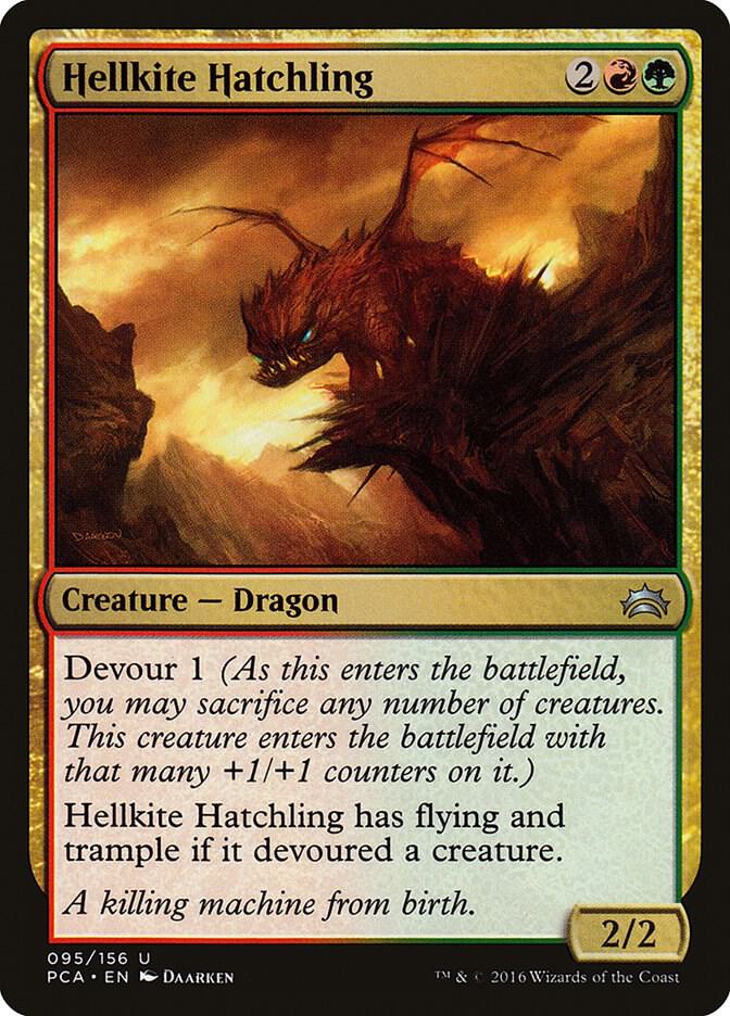 Hellkite Hatchling 95 card from Planechase Anthology