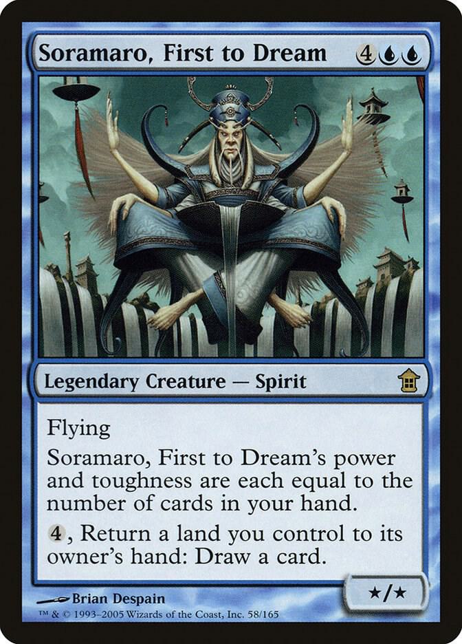 Soramaro, First to Dream 58 card from Saviors of Kamigawa