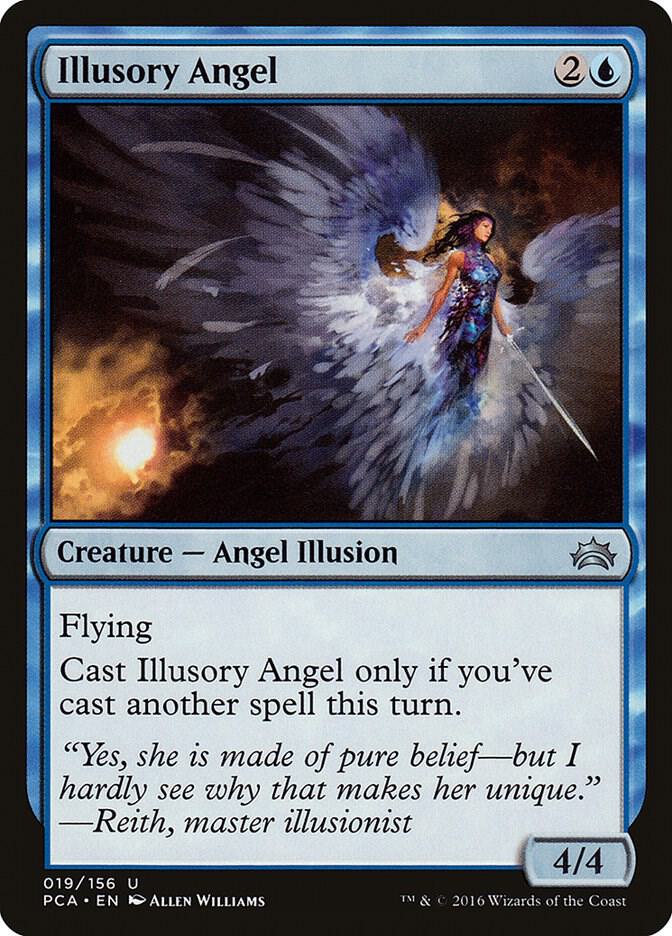 Illusory Angel 19 card from Planechase Anthology