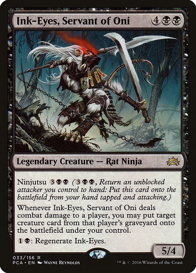 Ink-Eyes, Servant of Oni 33 card from Planechase Anthology