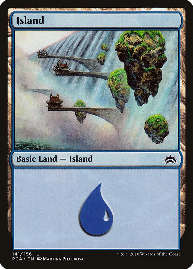 Island 141 card from Planechase Anthology