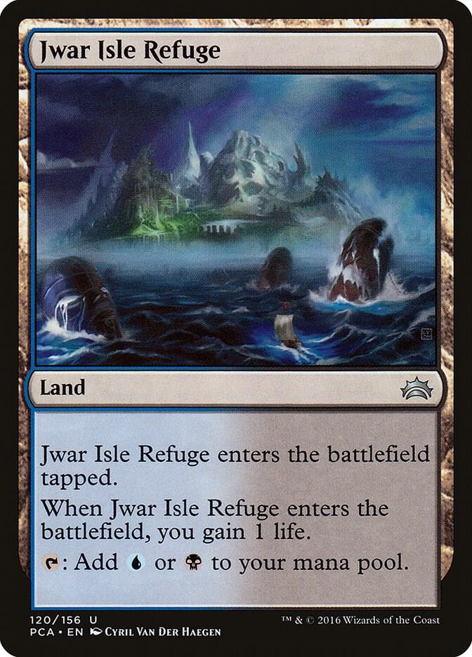 Jwar Isle Refuge 120 card from Planechase Anthology