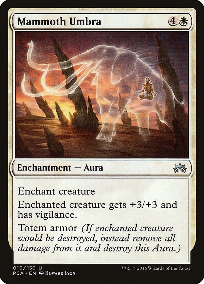 Mammoth Umbra 10 card from Planechase Anthology
