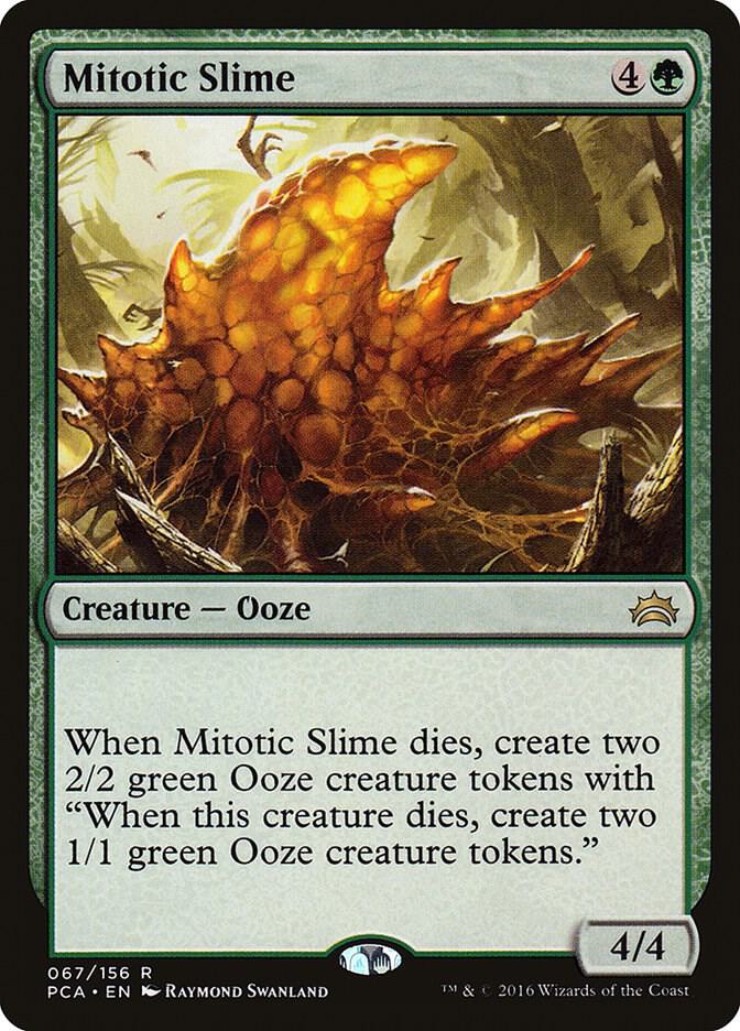 Mitotic Slime 67 card from Planechase Anthology