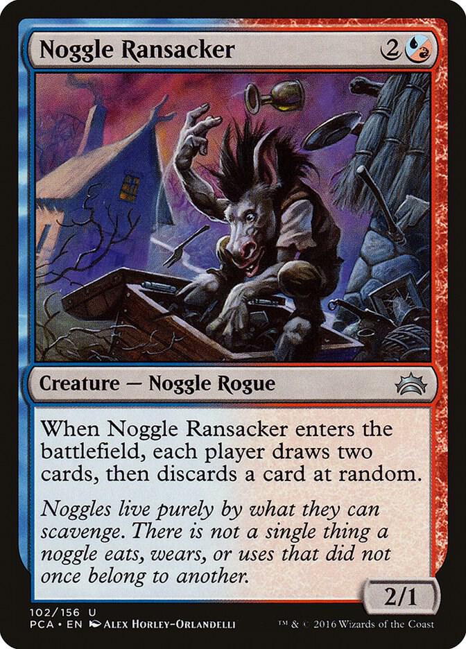 Noggle Ransacker 102 card from Planechase Anthology