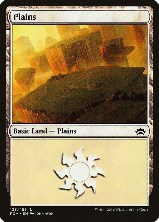 Plains 133 card from Planechase Anthology