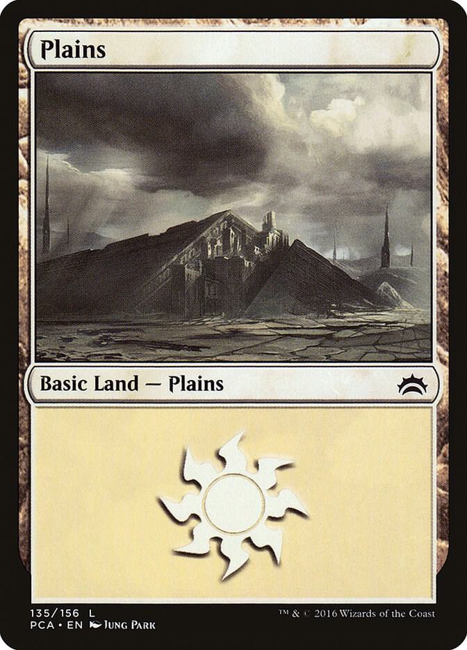 Plains 135 card from Planechase Anthology