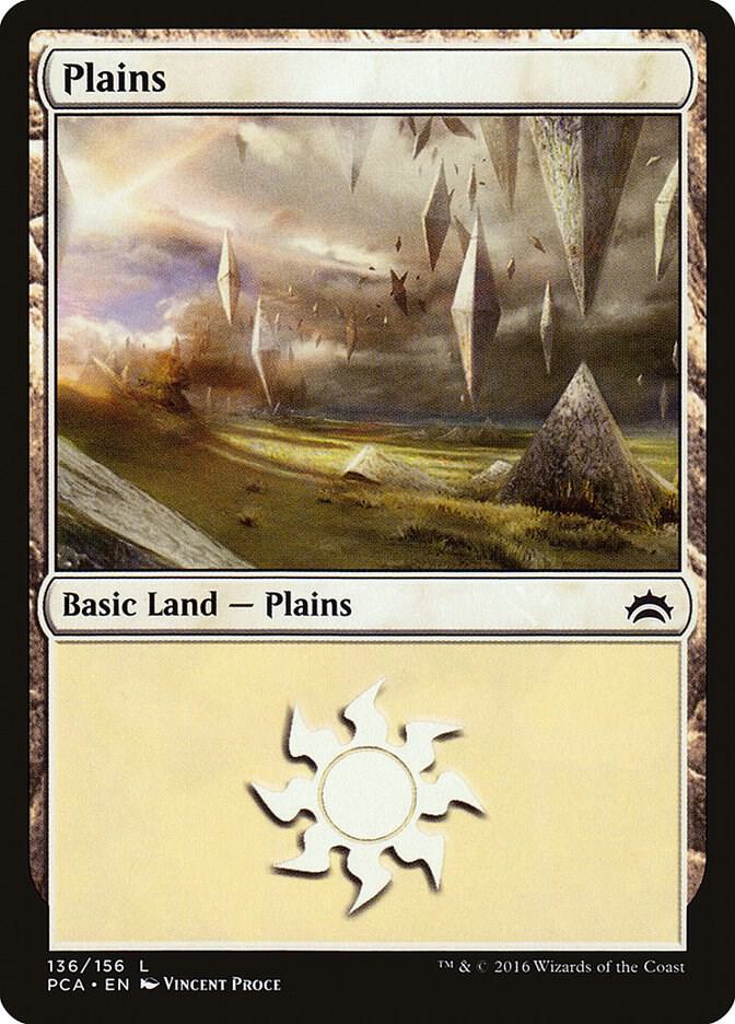 Plains 136 card from Planechase Anthology