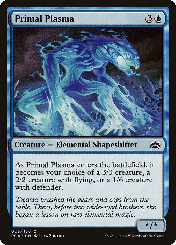 Primal Plasma 23 card from Planechase Anthology