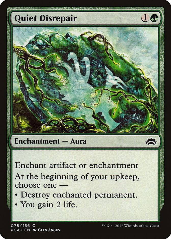 Quiet Disrepair 75 card from Planechase Anthology