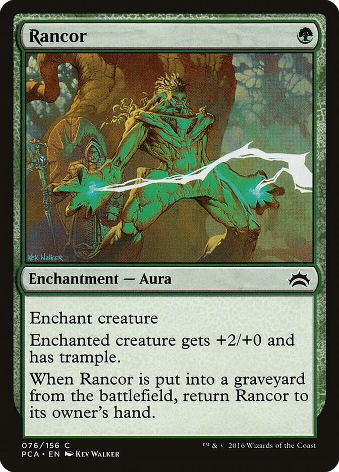 Rancor 76 card from Planechase Anthology