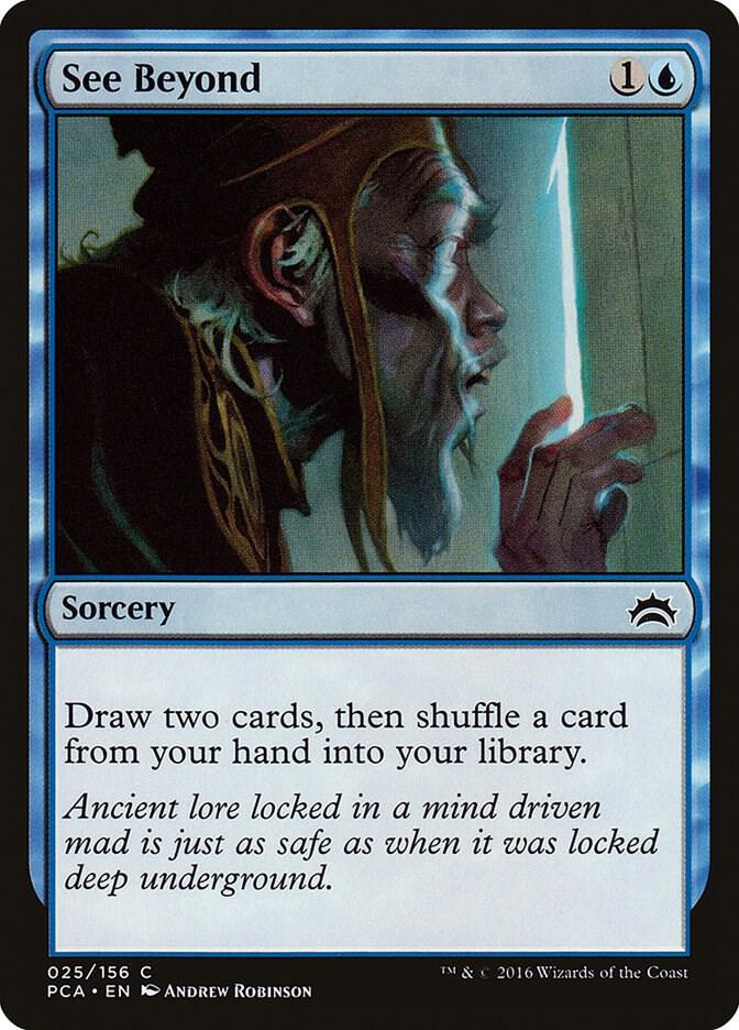 See Beyond 25 card from Planechase Anthology