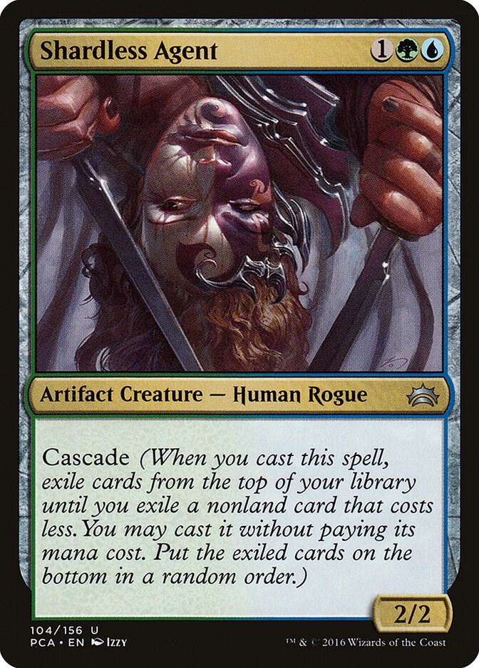 Shardless Agent 104 card from Planechase Anthology