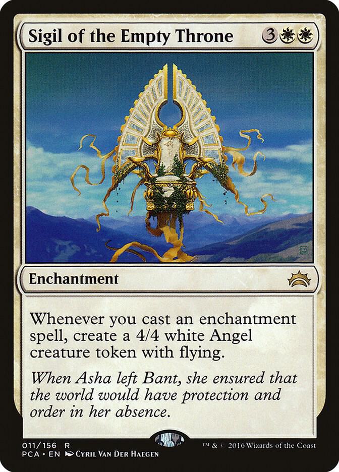 Sigil of the Empty Throne 11 card from Planechase Anthology