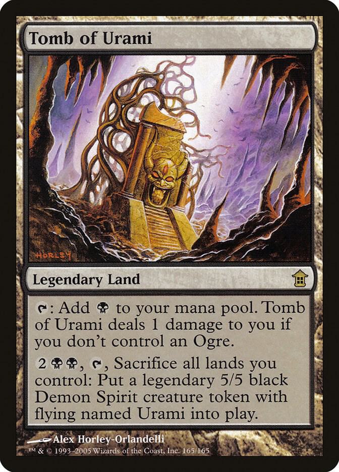 Tomb of Urami 165 card from Saviors of Kamigawa