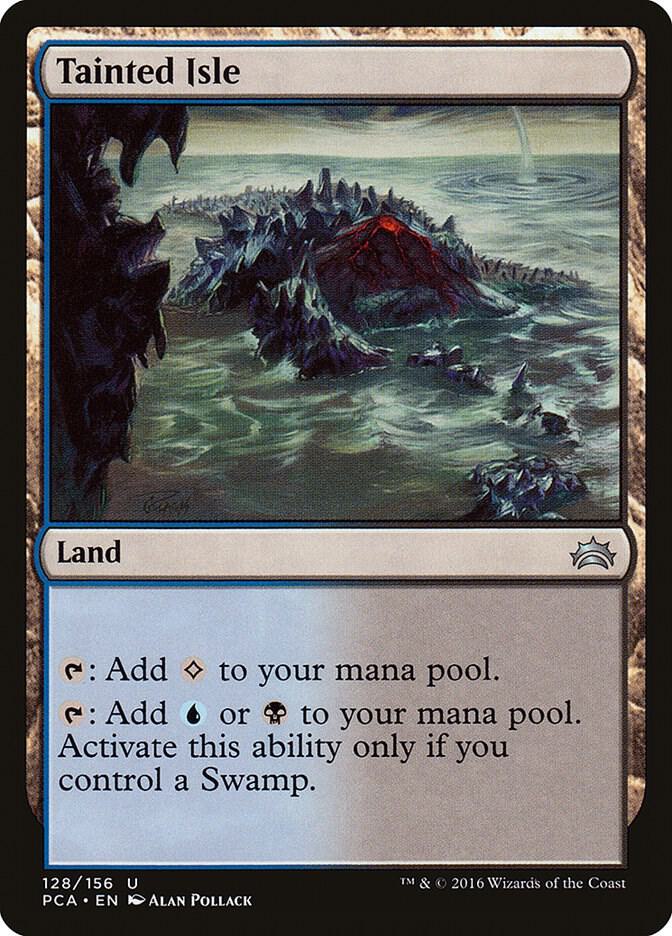 Tainted Isle 128 card from Planechase Anthology