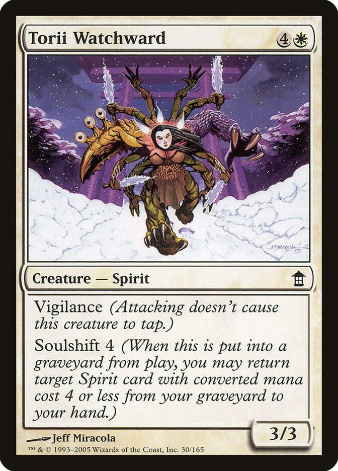 Torii Watchward 30 card from Saviors of Kamigawa