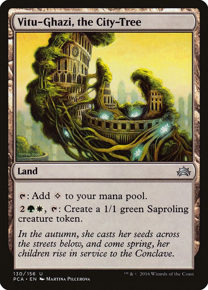 Vitu-Ghazi, the City-Tree 130 card from Planechase Anthology