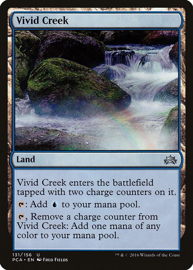 Vivid Creek 131 card from Planechase Anthology
