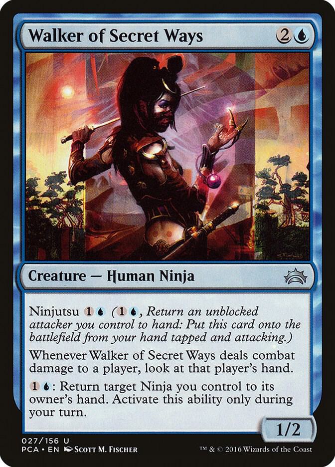 Walker of Secret Ways 27 card from Planechase Anthology