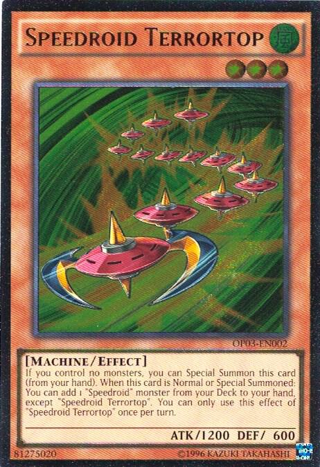 Speedroid Terrortop (UTR) OP03-EN002 card from OTS Tournament Pack 3