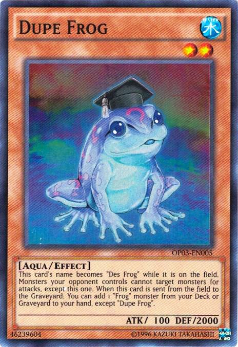Dupe Frog OP03-EN005 card from OTS Tournament Pack 3