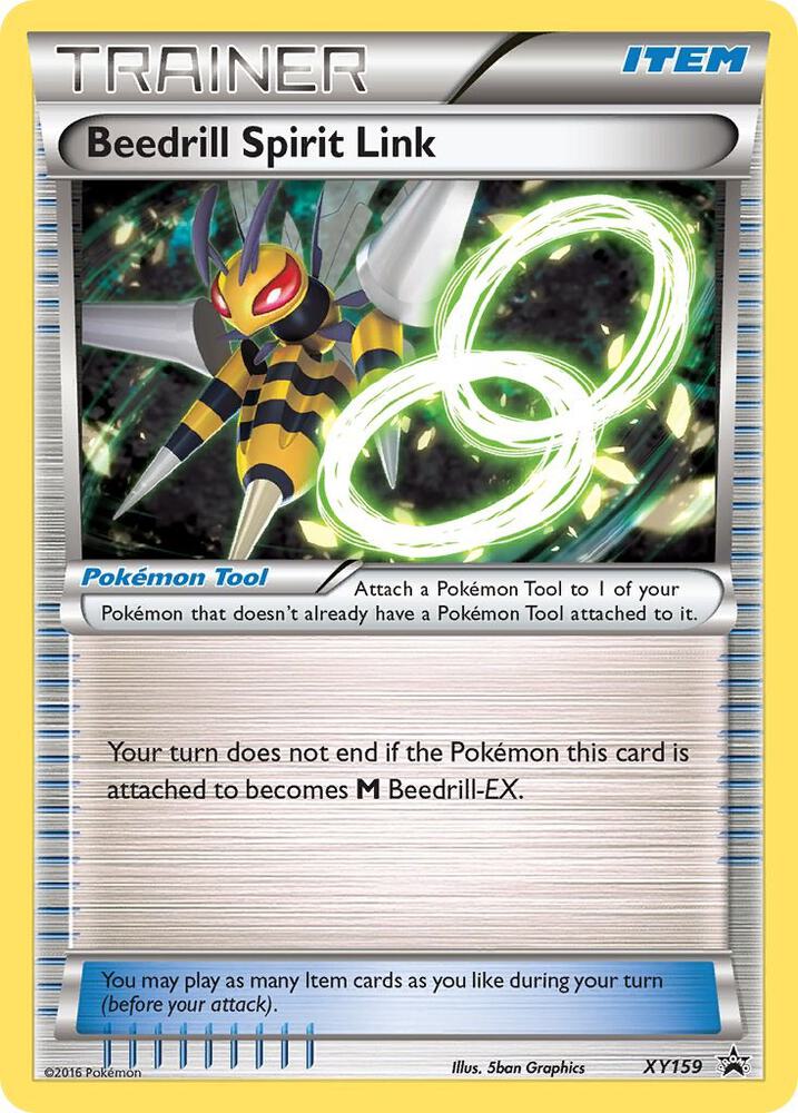 Beedrill Spirit Link XY159 card from XY Promos