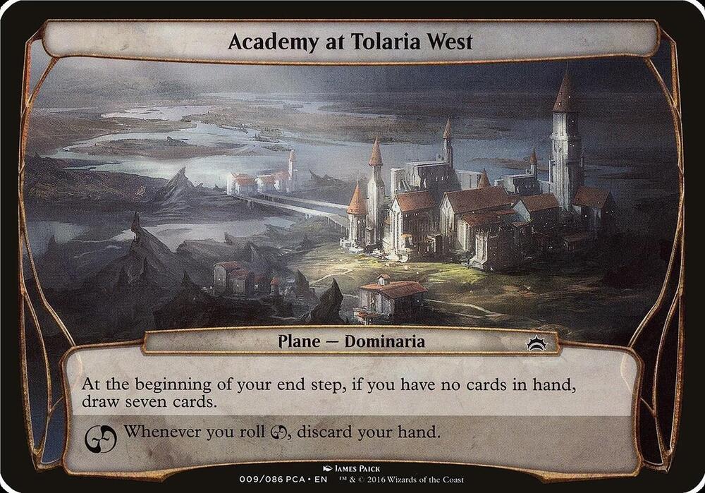 Academy at Tolaria West (Planechase Anthology) card from Oversize Cards