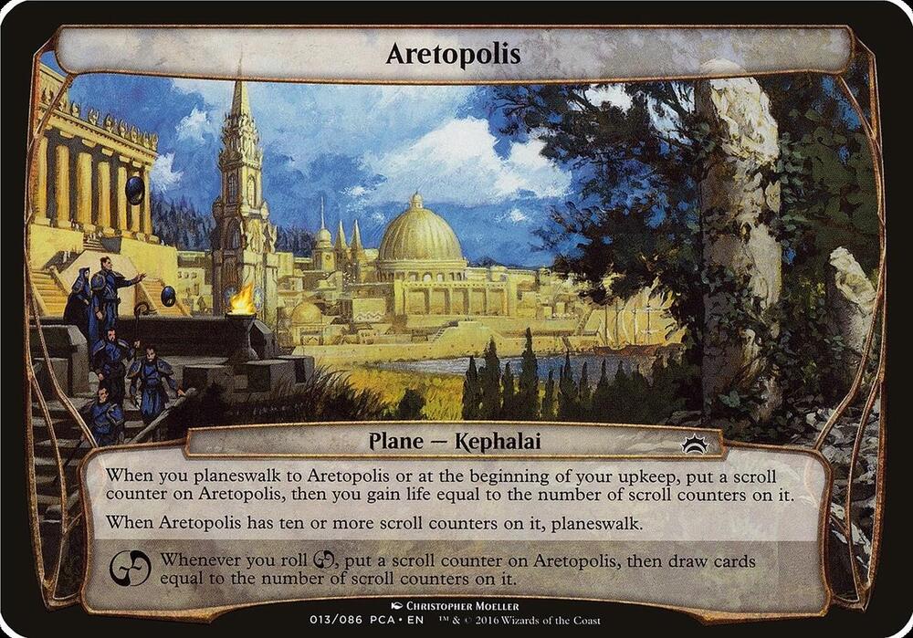 Aretopolis (Planechase Anthology) card from Oversize Cards