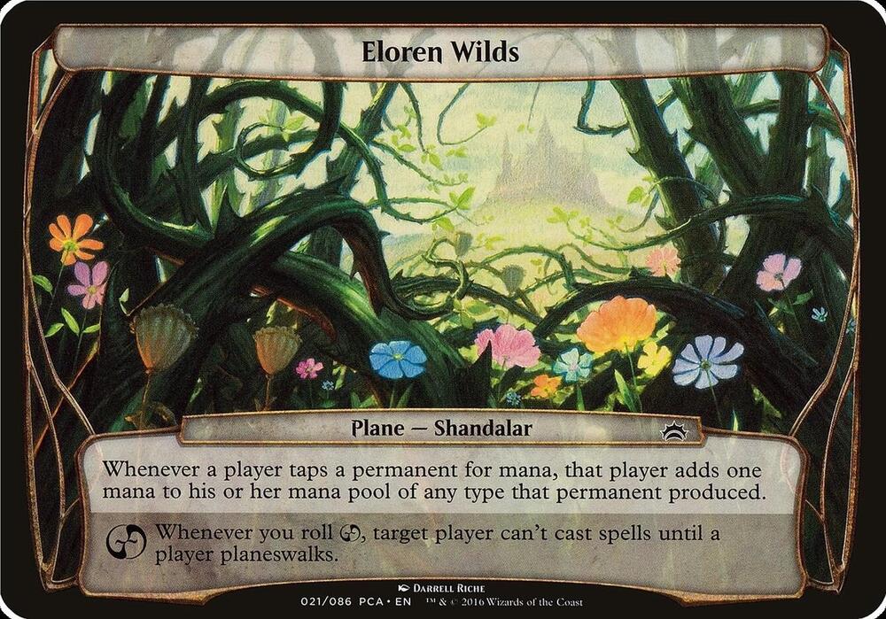 Eloren Wilds (Planechase Anthology) card from Oversize Cards