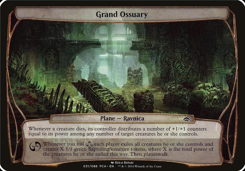 Grand Ossuary (Planechase Anthology) card from Oversize Cards