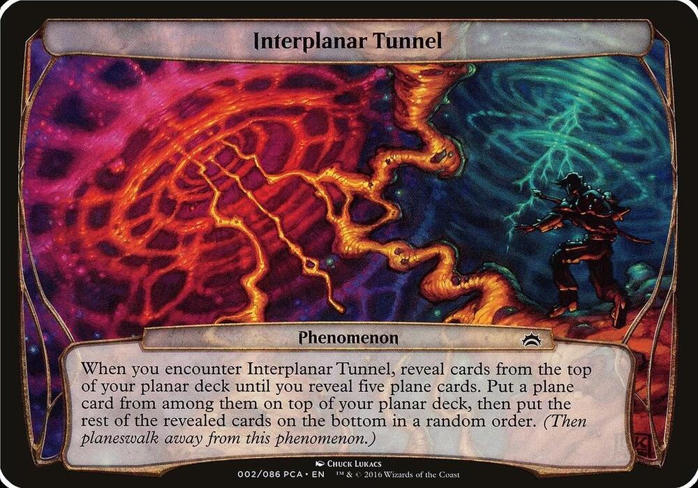 Interplanar Tunnel (Planechase Anthology) 2 card from Oversize Cards