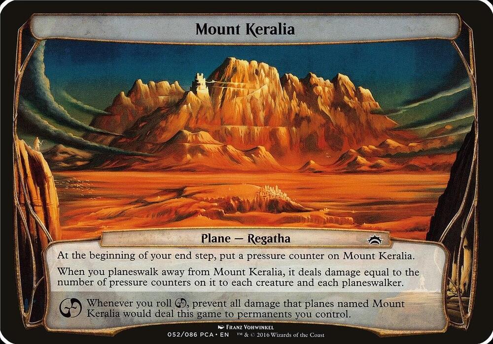 Mount Keralia (Planechase Anthology) card from Oversize Cards