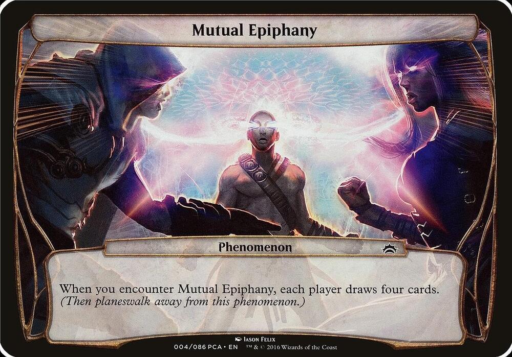 Mutual Epiphany (Planechase Anthology) card from Oversize Cards
