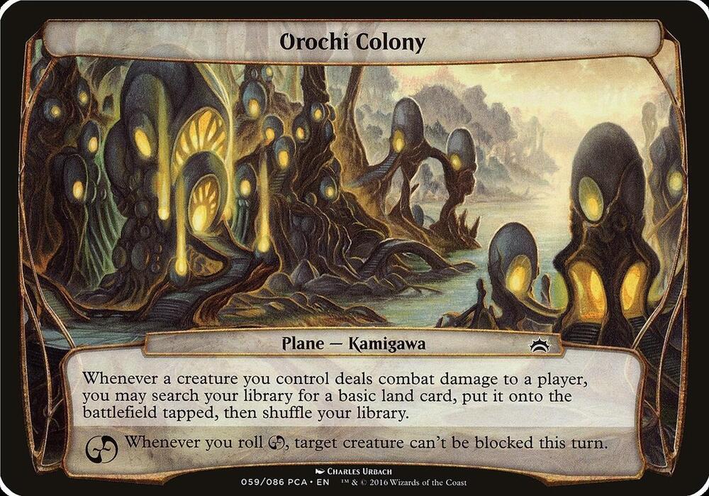 Orochi Colony (Planechase Anthology) card from Oversize Cards