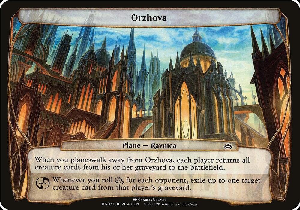 Orzhova (Planechase Anthology) card from Oversize Cards
